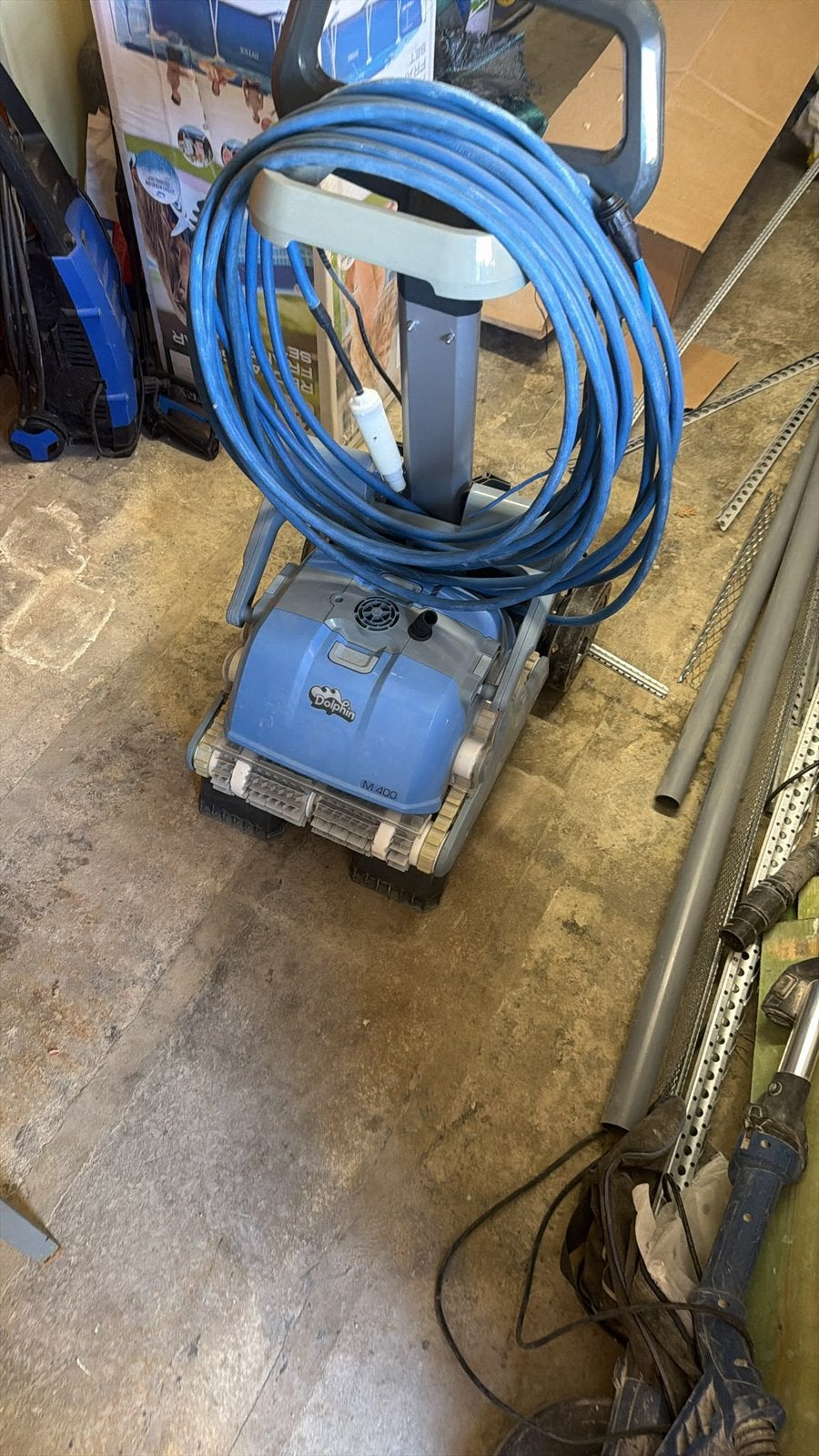 Dolphin M400 aspirateur piscine, Bricolage & Construction, Enlèvement, Comme neuf