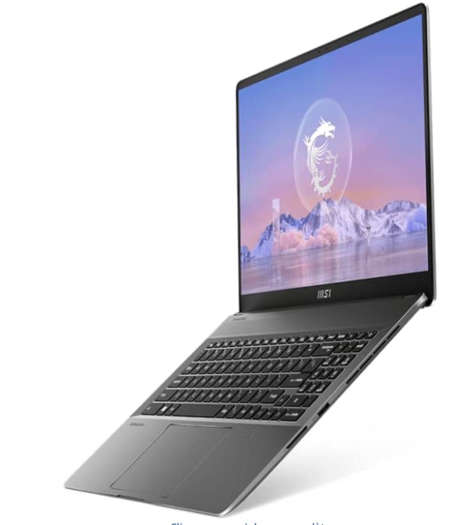 msi zx16hx b13vgto 033 es, MSI, Avec écran tactile, 16 pouces, Comme neuf