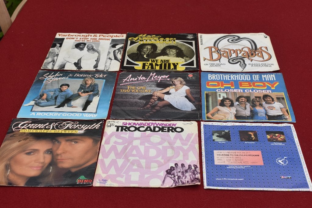 45t's 1euro per stuk waar heb je nog meer keuze, Enlèvement ou Envoi, Comme neuf, 7 inch, Autres types