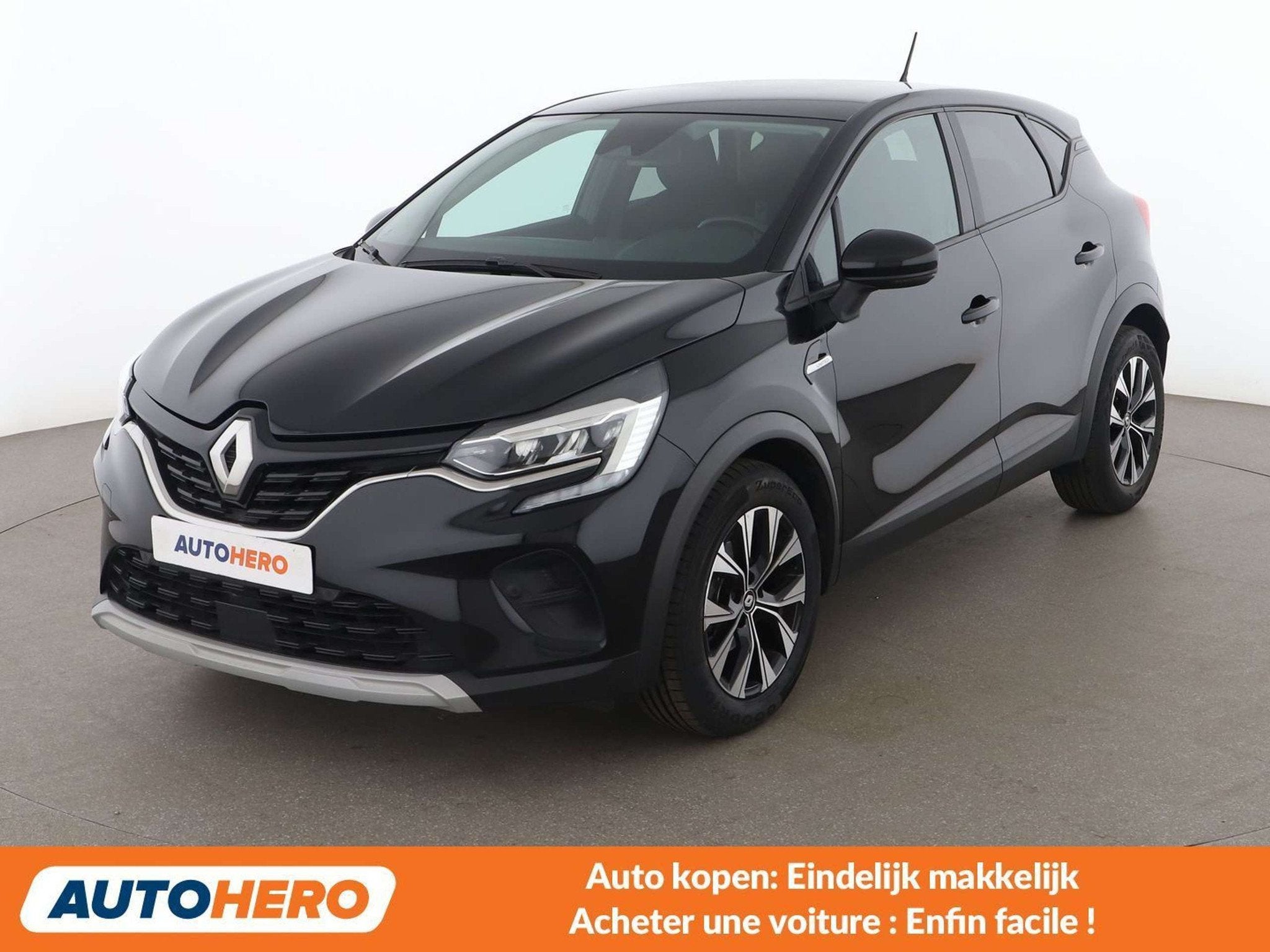Renault Captur 1.0 TCe Business Edition (bj 2022), Auto's, Voorwielaandrijving, Stof, Gebruikt, Zwart