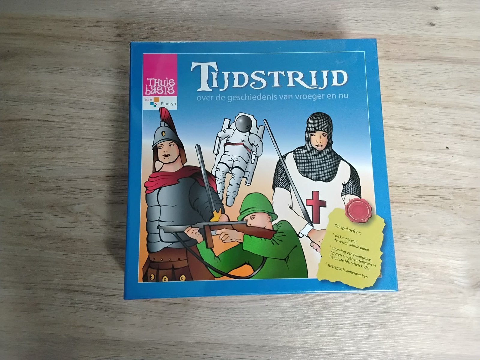 Bordspel Tijdstrijd, Boeken, Ophalen, Zo goed als nieuw