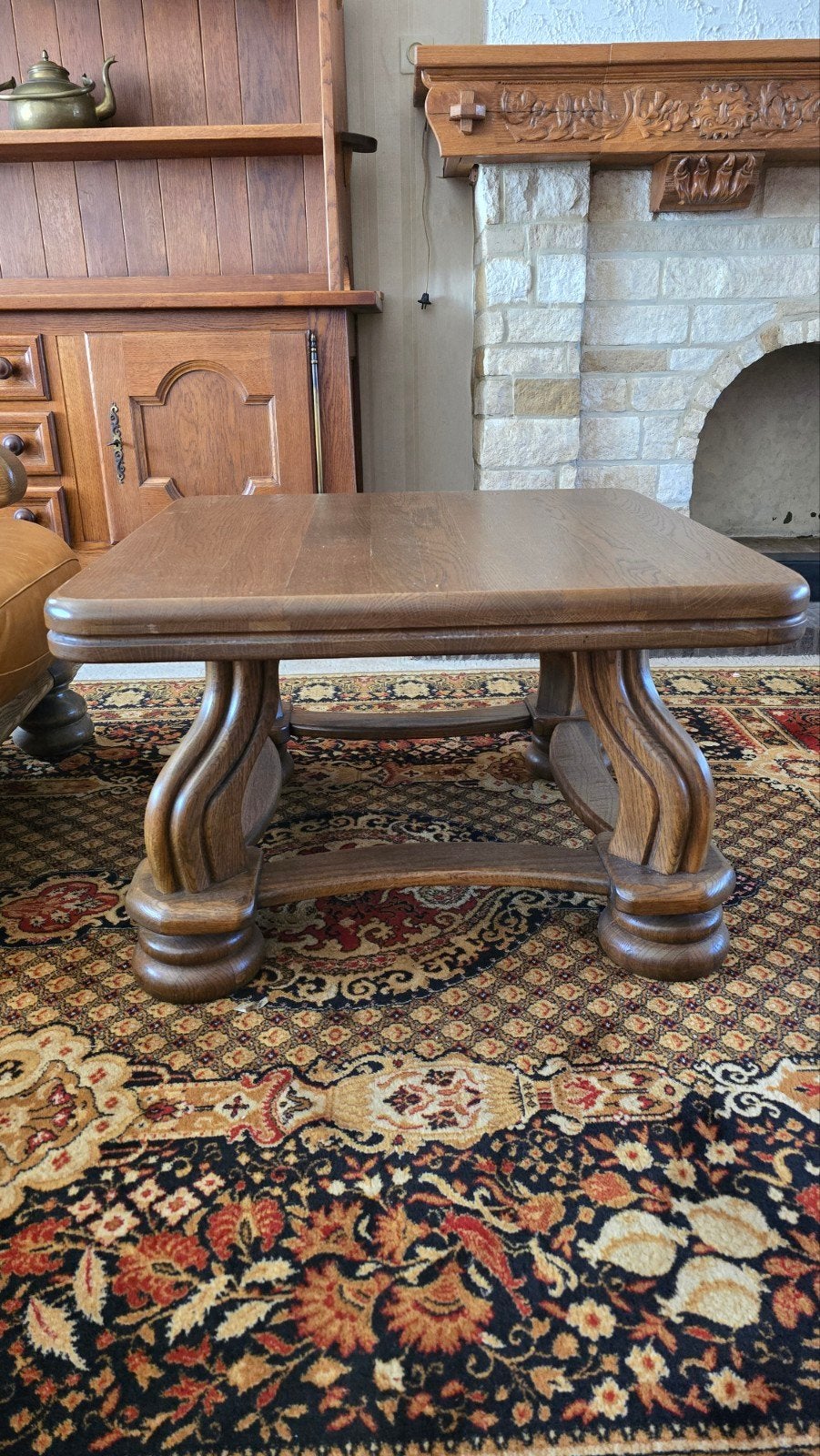 salontafel, 55 tot 75 cm, Zo goed als nieuw, Hout, Ophalen