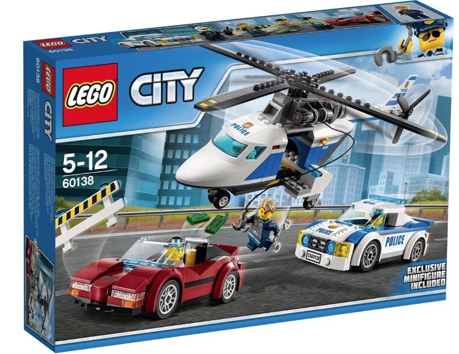 Nieuw: 60138 LEGO City Politie Snelle Achtervolging, Kinderen en Baby's, Ophalen of Verzenden, Nieuw, Complete set, Lego
