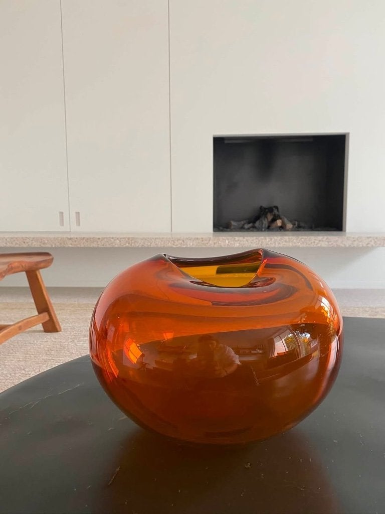 When objects work design vaas, Huis en Inrichting, Ophalen, Transparant, 40 cm, Glas