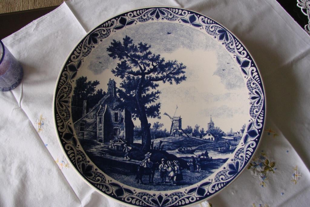 antiek schotel delft, Antiek en Kunst, Ophalen