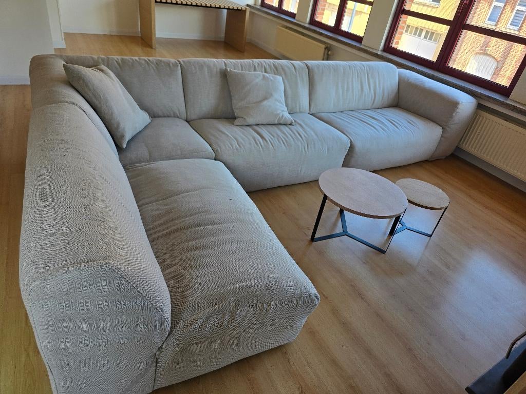 Zetel, Ophalen, Gebruikt, 100 tot 125 cm, Hoekbank