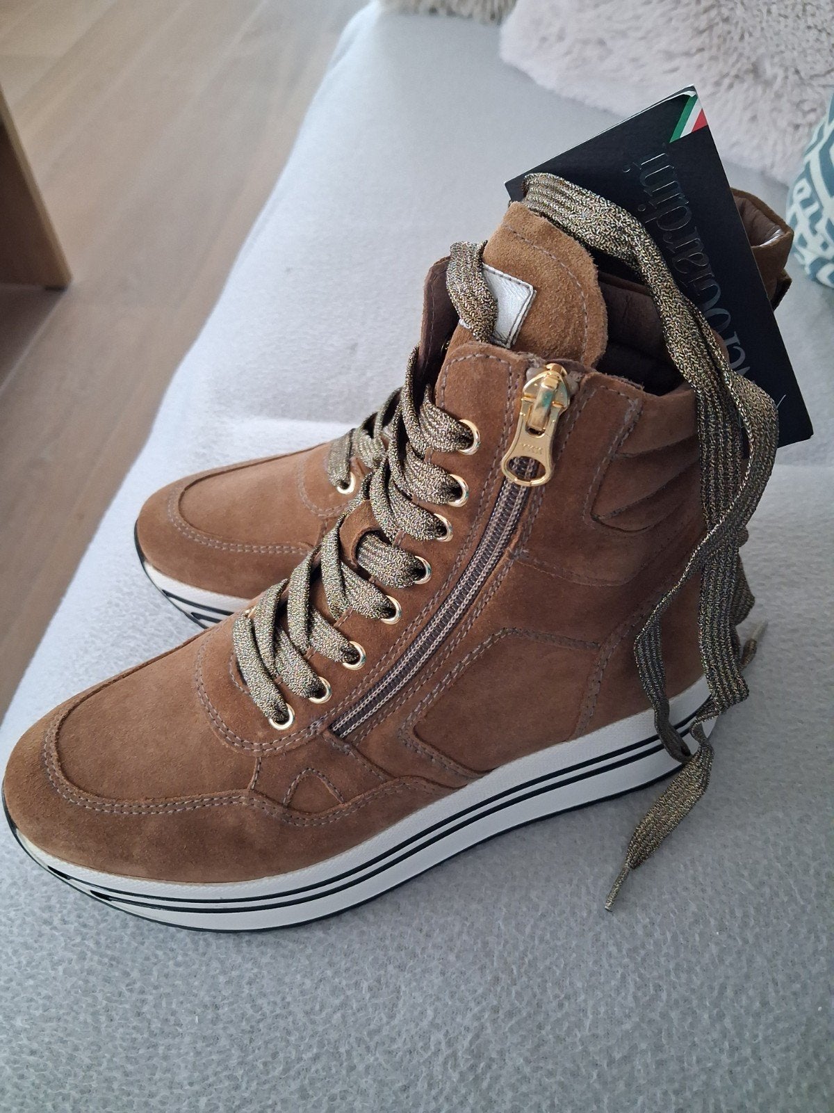 Nero Giardini hoge sneakers, Neuf, Nero giardini, Brun, Enlèvement