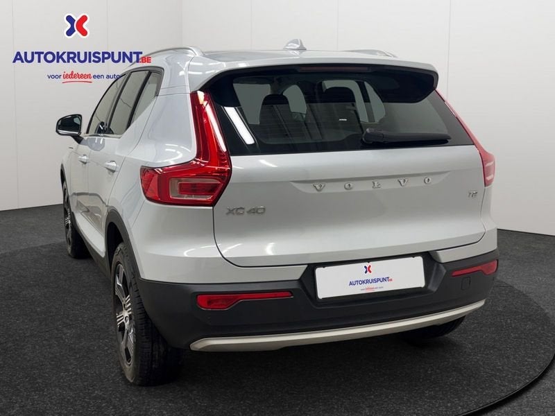 Volvo XC40, Auto's, Volvo, Gebruikt, Zwart, Wit, Leder