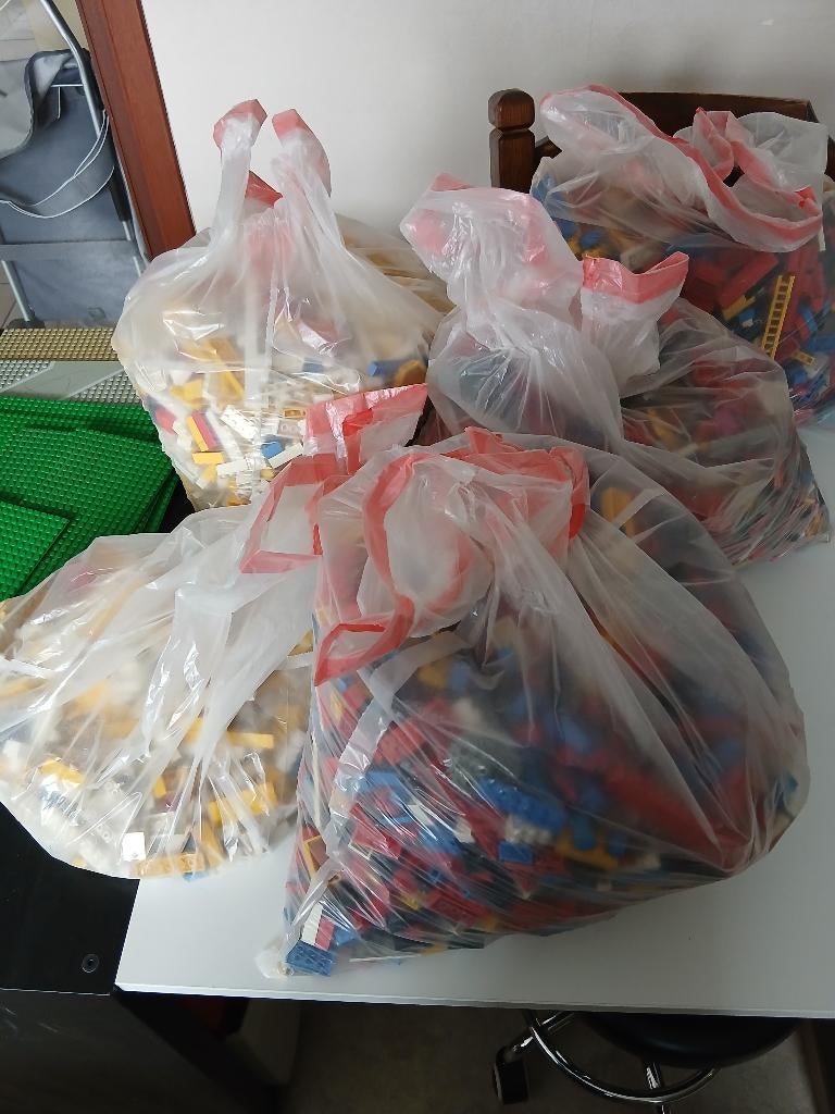 19,5 kg LEGO bulk – gemengd lot, Kinderen en Baby's, Speelgoed | Duplo en Lego, Ophalen, Gebruikt, Losse stenen, Lego