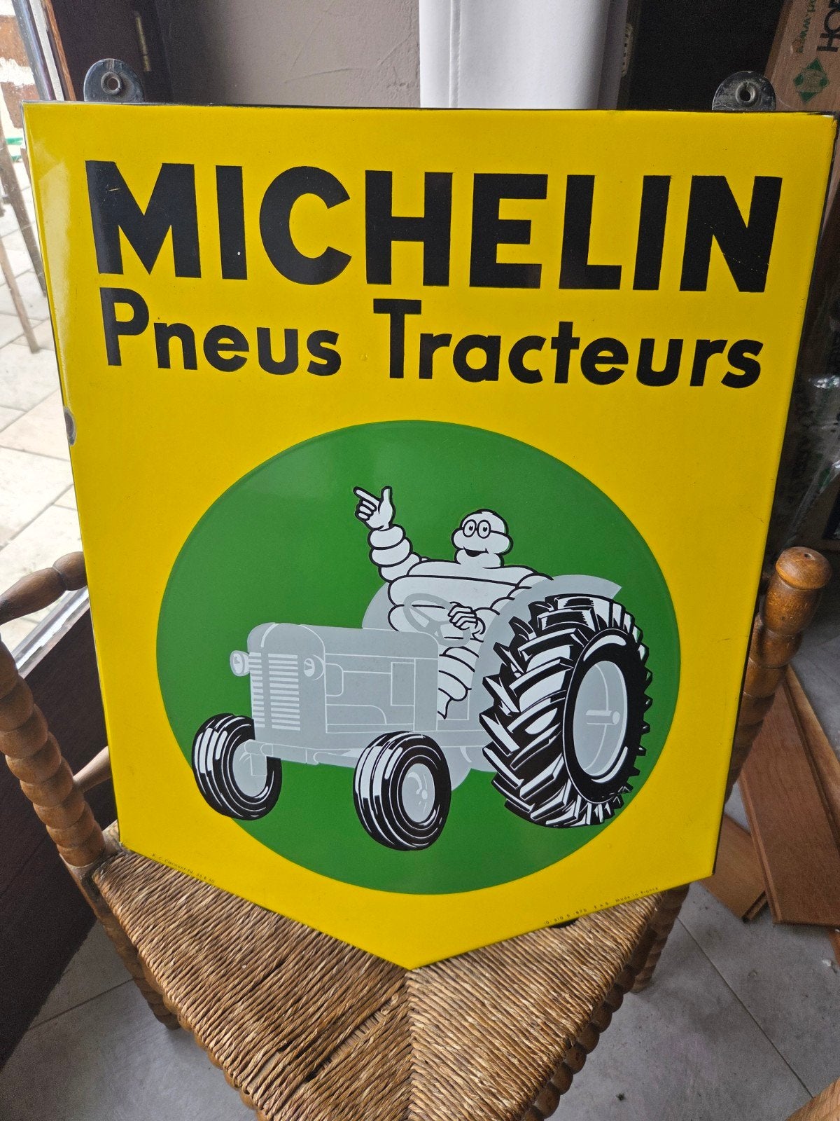 plaque émaillée michelin, Collections, Enlèvement