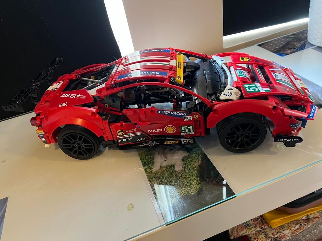 Lego Ferrari 488 GTE, Ophalen of Verzenden, Compleet, Lego
