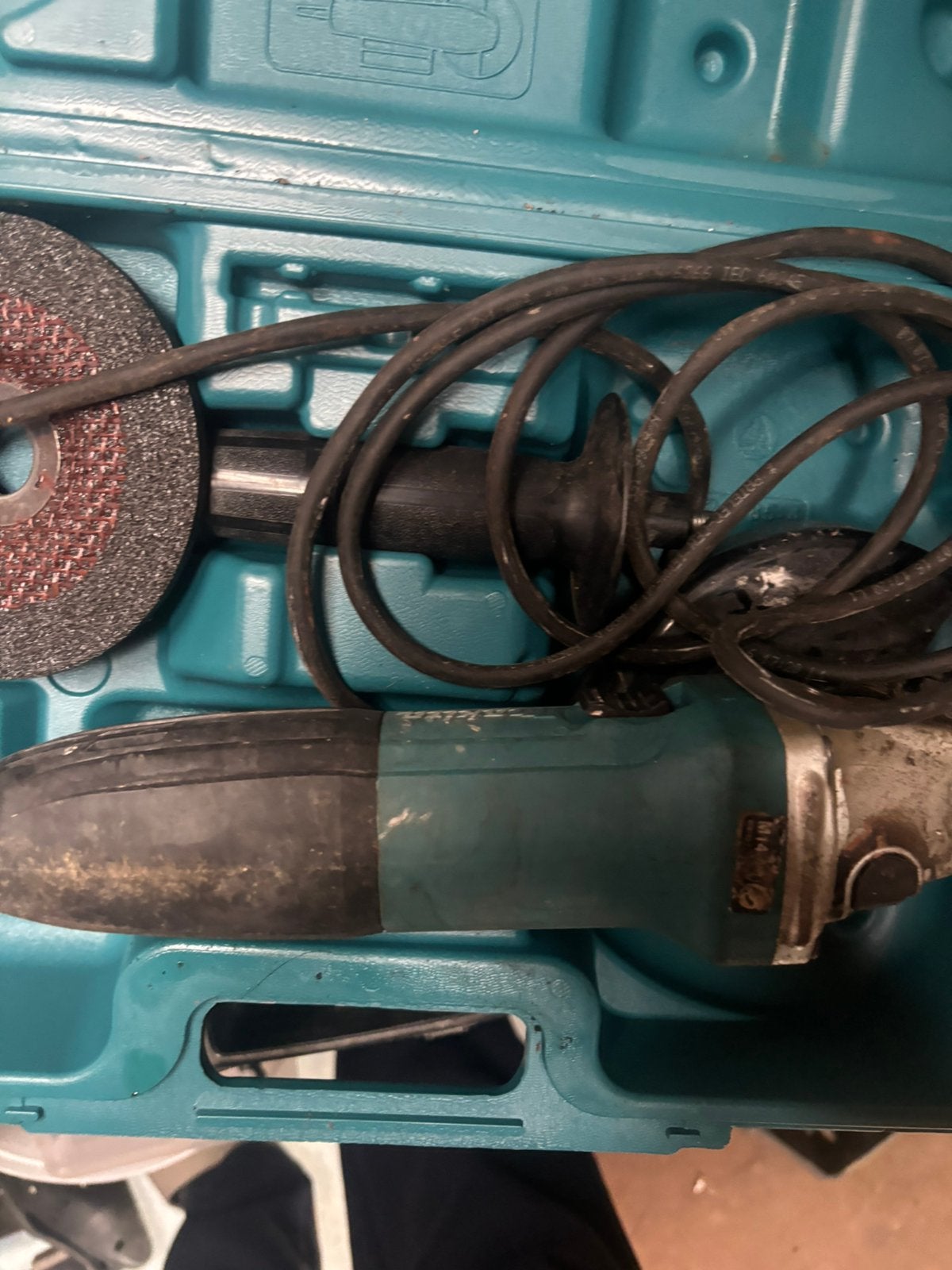 Makita kleine slijpschijf, Doe-het-zelf en Bouw, Ophalen, Zo goed als nieuw