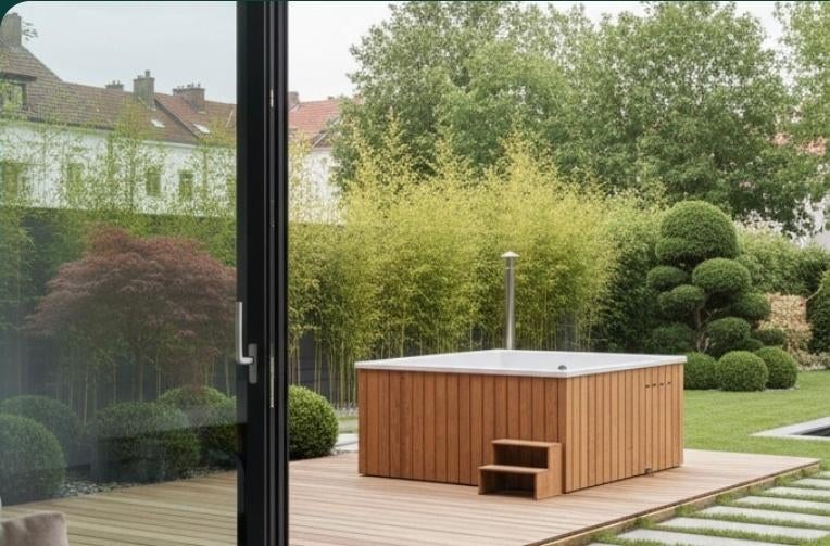 Hottubs met jets en bubbels | Houtgestookt, elektrisch en, Tuin en Terras, Bubbelbaden en Hottubs, Ophalen of Verzenden