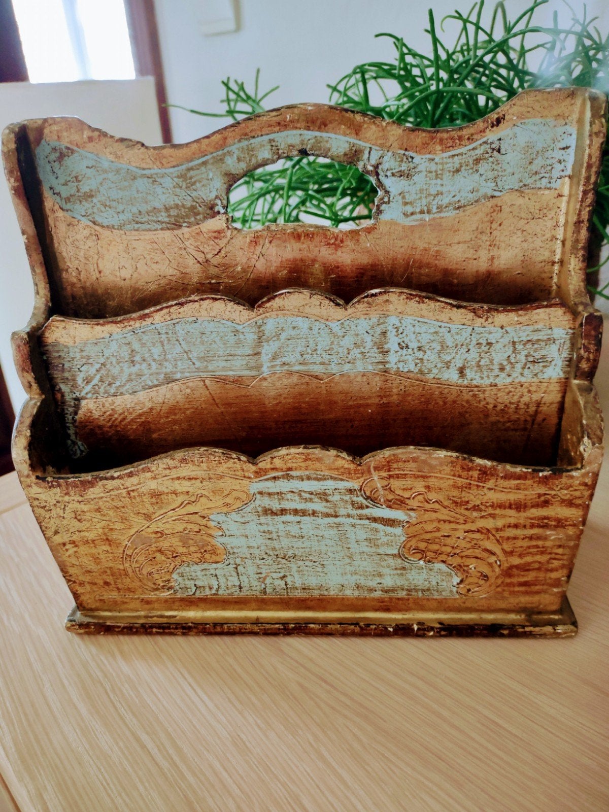 Mooie Florentijnse brievenhouder., Ophalen of Verzenden
