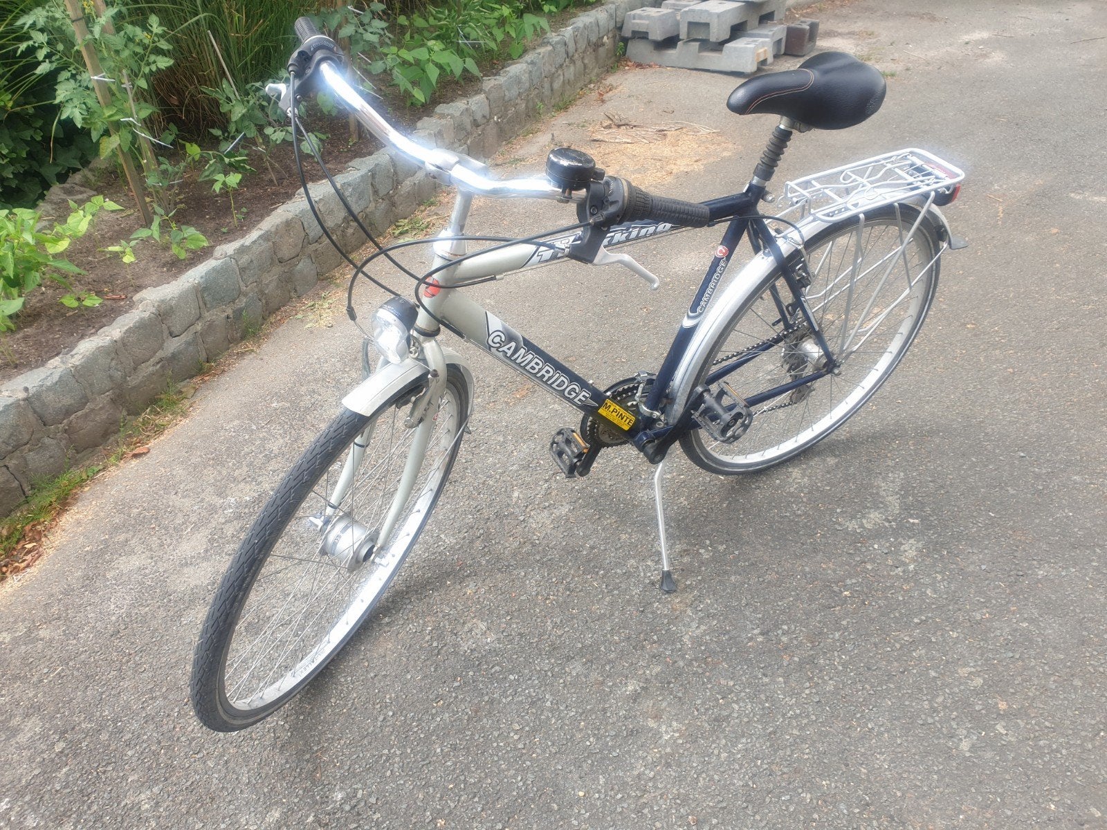 Cambridge trekking  herenfiets, Enlèvement