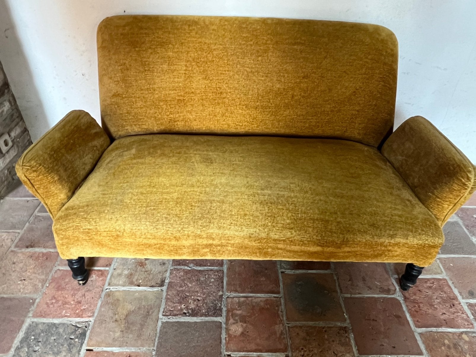 Zeteltje Napoleon 3, Gebruikt, Tweepersoons, Minder dan 150 cm, Antiek