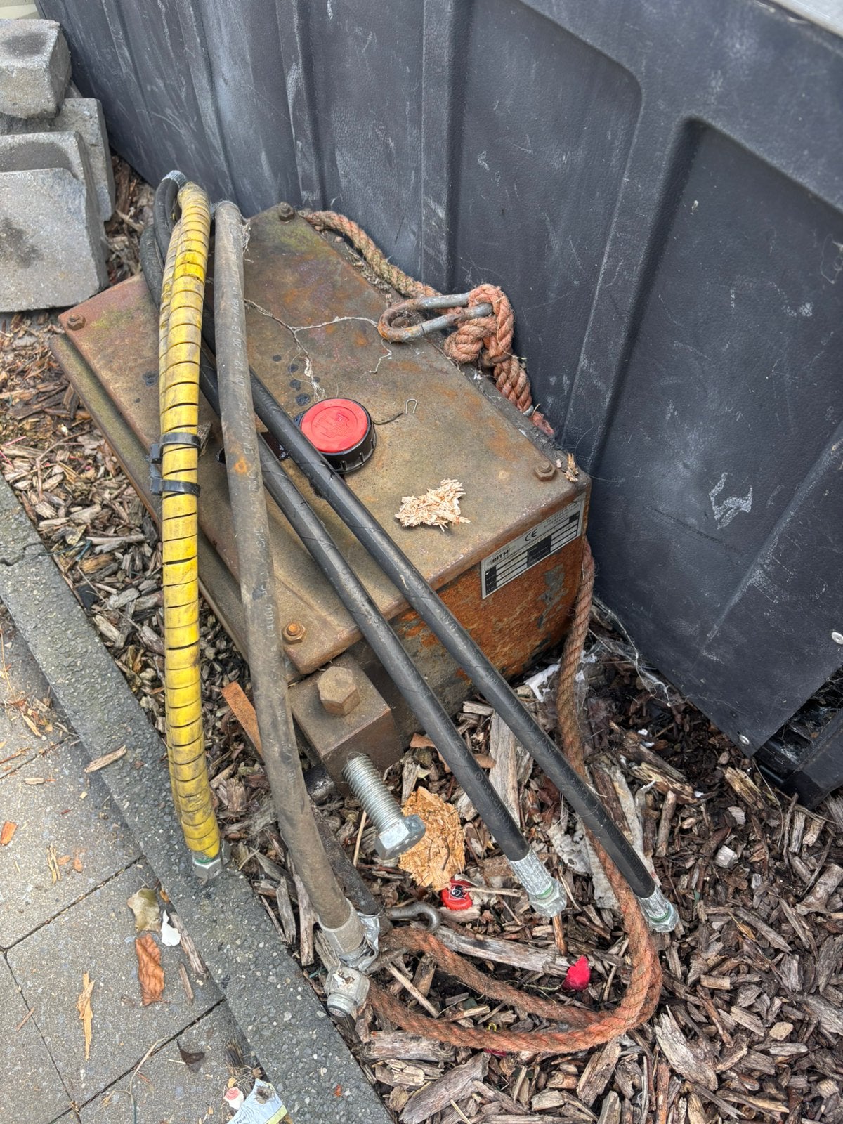 Pompe hydraulique PTO/cardan, Enlèvement