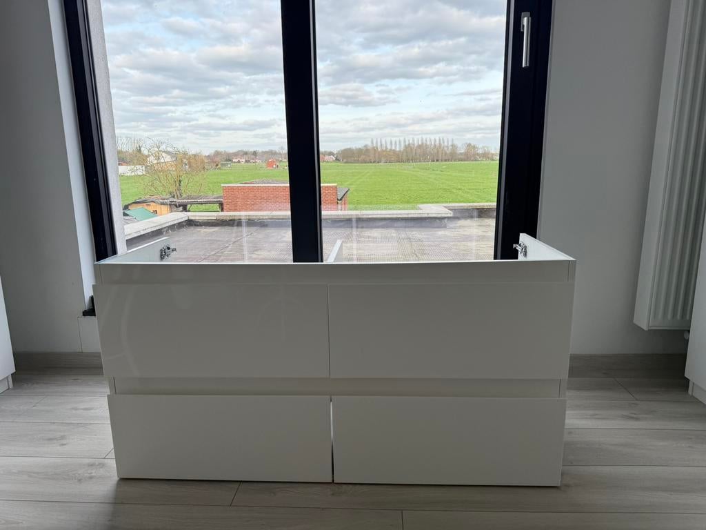 Badkamermeubel van 120 cm, Huis en Inrichting, Ophalen, Zo goed als nieuw