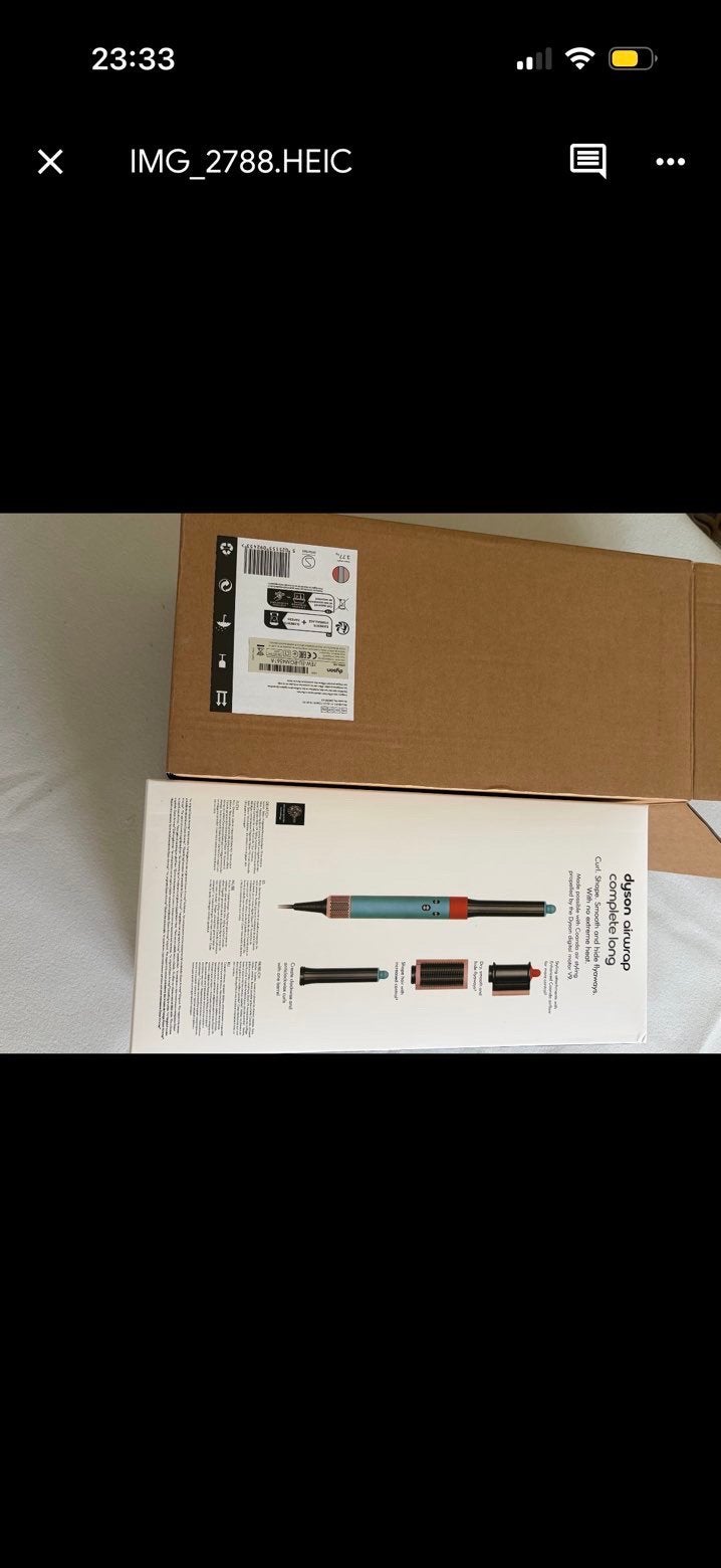Dyson Airwrap compleet lang, Handtassen en Accessoires, Overige Accessoires, Ophalen of Verzenden, Nieuw