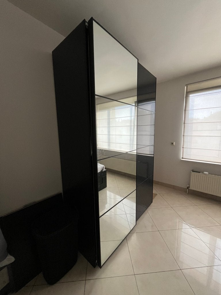 IKEA PAX kast 237x150x66 cm – met spiegel, Ophalen, 100 tot 150 cm, 200 cm of meer, Met lade(s)