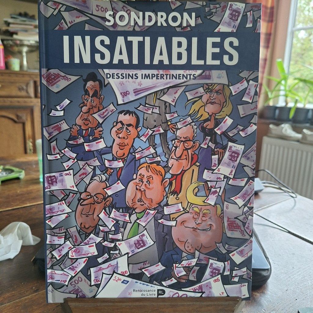 SONDRON INSATIABLES DESSINS IMPERTINENTS, Enlèvement ou Envoi, Utilisé, SONDRON, Une BD