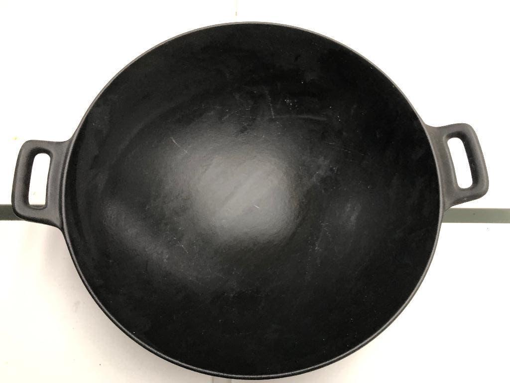 Wok in gietijzer, Enlèvement, Fonte, Wok