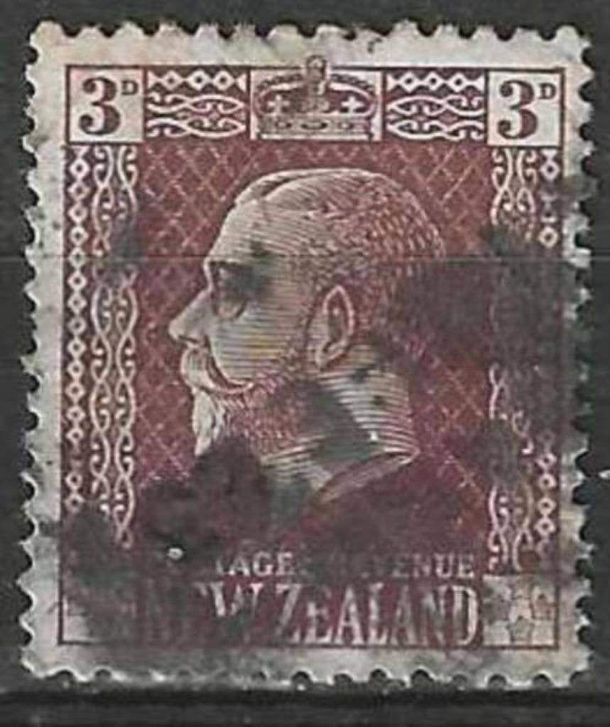 Nouvelle-Zélande 1915/1922 - Yvert 152 - George V (ST), Timbres & Monnaies, Timbres | Océanie, Envoi, Affranchi