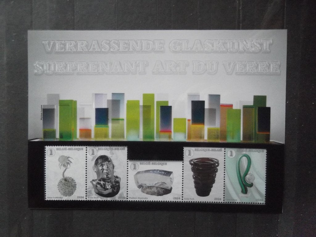 BL328 Glaskunst - L’art du verre MNH, Postzegels en Munten, Postzegels | Europa | België, Ophalen of Verzenden, Postfris, Frankeerzegel