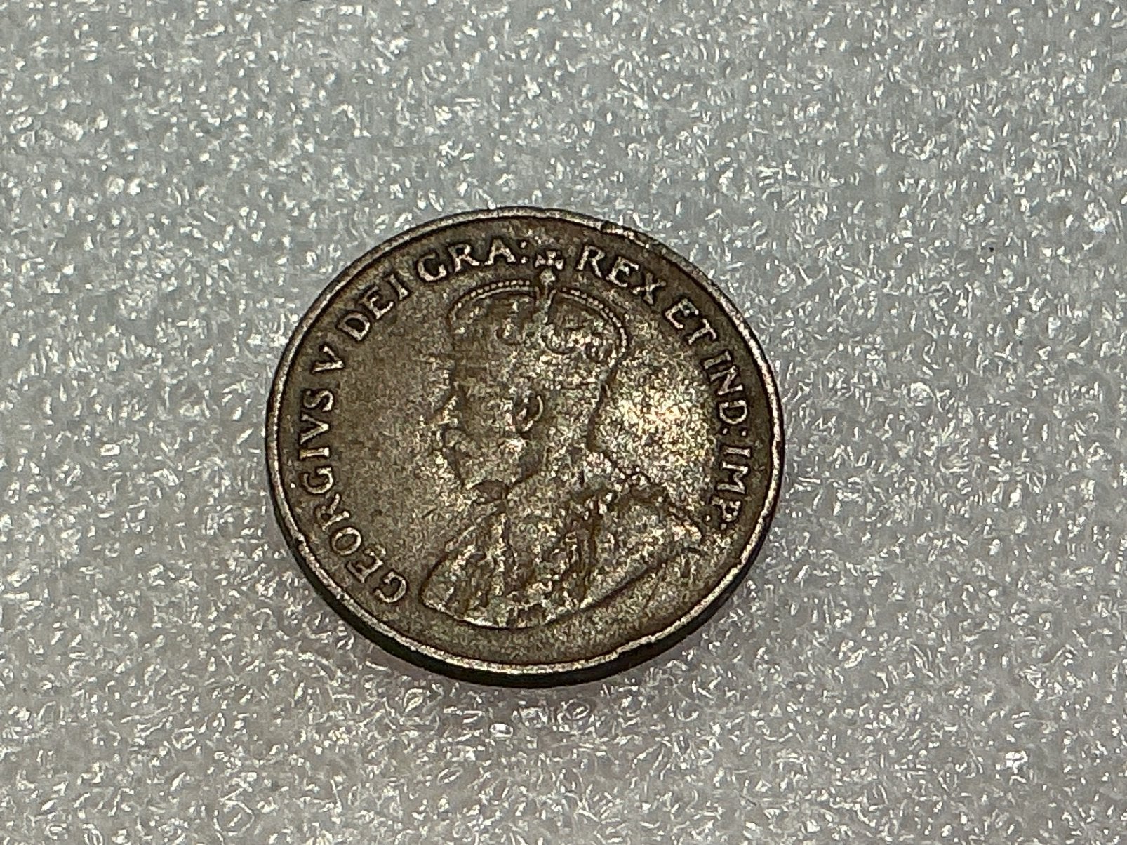 Canada 1 cent 1920 brons, Ophalen of Verzenden