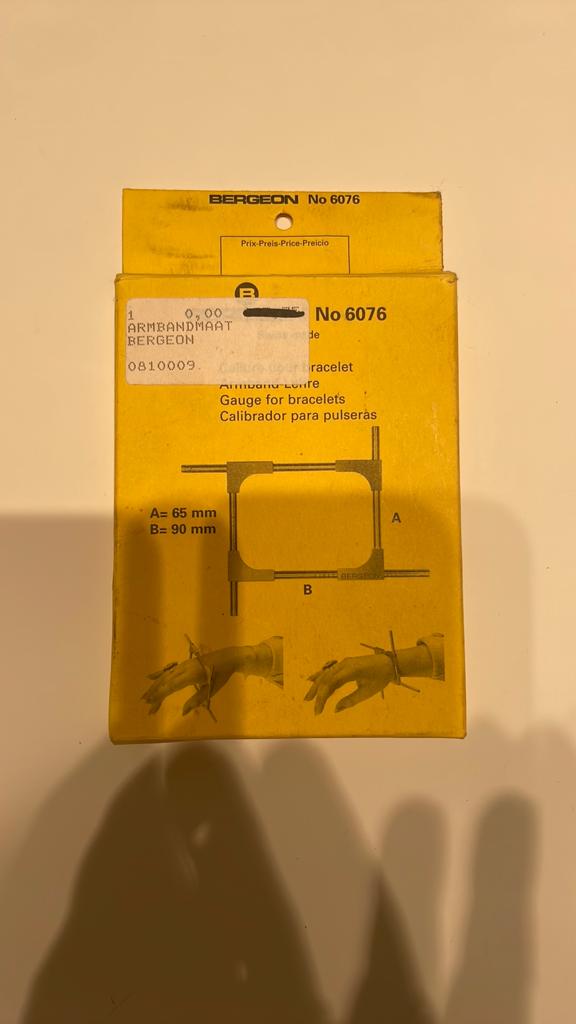 Bergeon Caliber voor armband, Envoi, Comme neuf