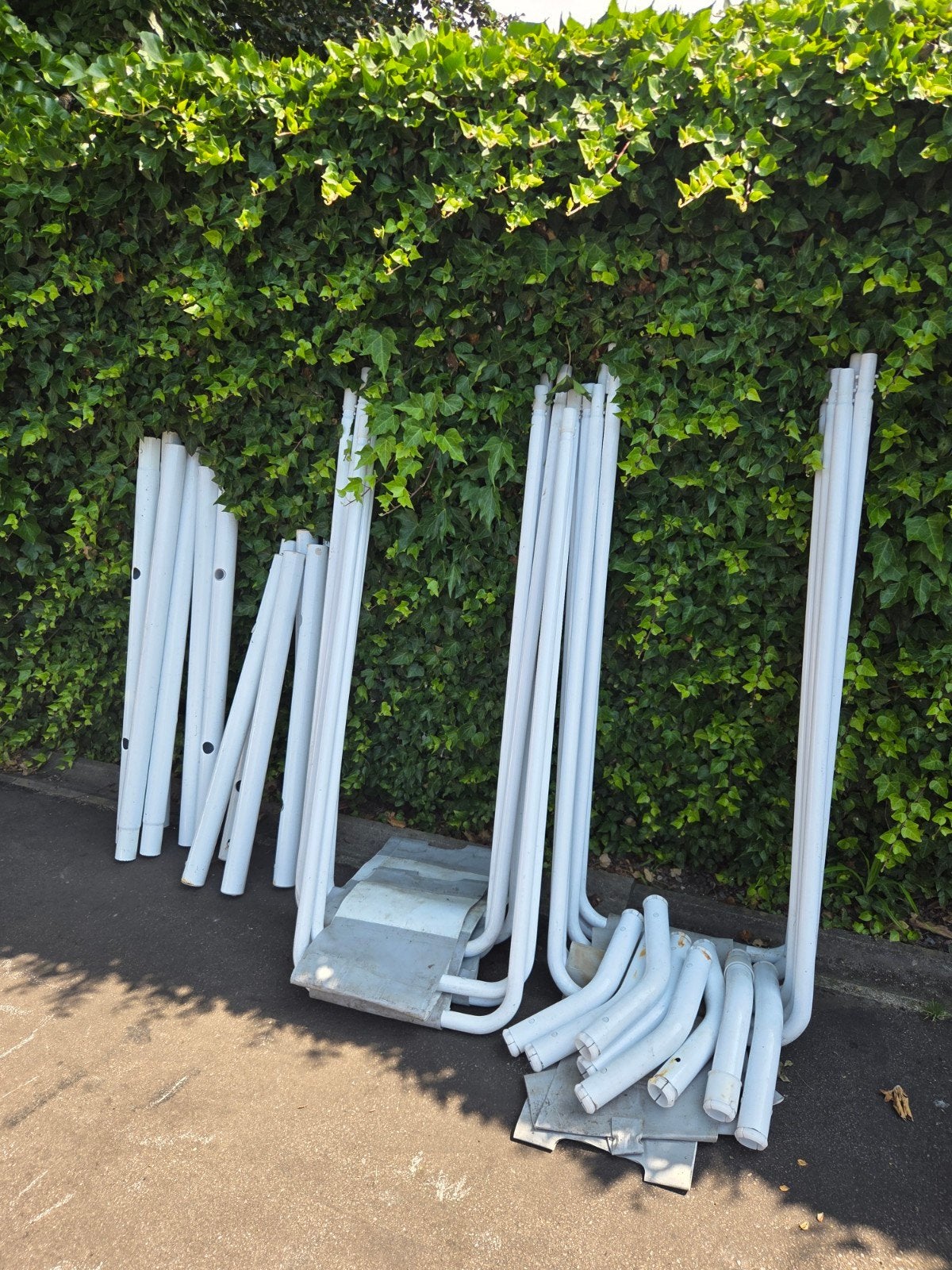Zwembad materiaal. Intex., Ophalen, Ladder