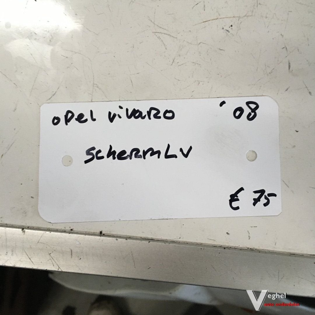 Opel vivaro 2008 Voorscherm Links, Gebruikt, -, -, Ophalen of Verzenden