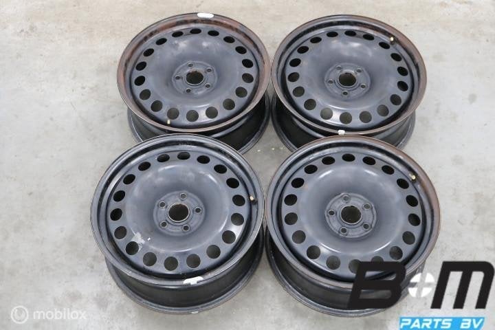 Org 18 inch stalen velgen ID.3 - VW Golf - Caddy 1EA601027, Auto-onderdelen, Gebruikt, Velg(en)