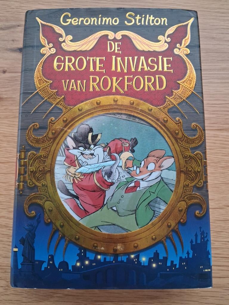 Geronimo Stilton - De grote invasie van Rokford, Ophalen of Verzenden, Geronimo Stilton