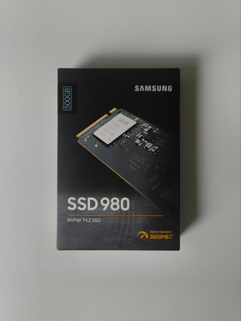Samsung 980 SSD M.2 NVMe 500 GB - Nieuw verzegeld, gegarande, Computers en Software, Harde schijven, Ophalen, Intern, Samsung