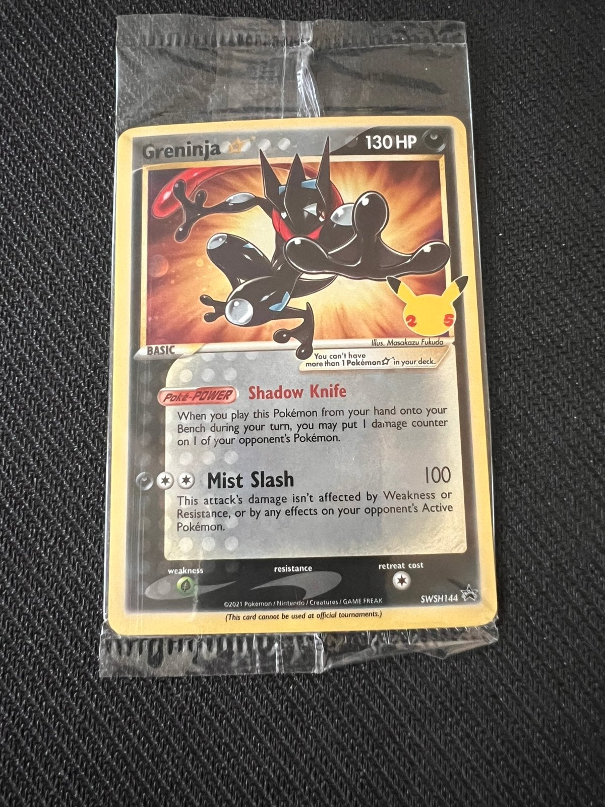 Greninja goldstar, Enlèvement ou Envoi, Comme neuf