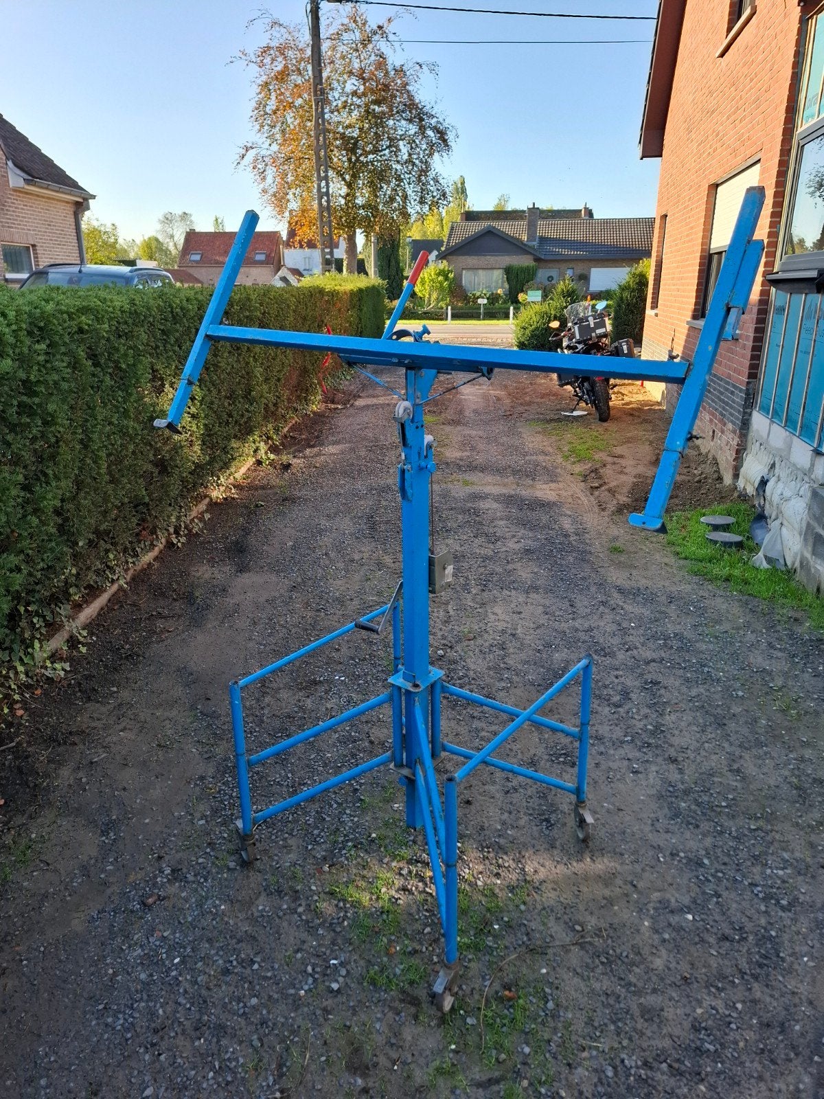 Gyproclift / platenlift, Doe-het-zelf en Bouw, Ophalen, Gebruikt