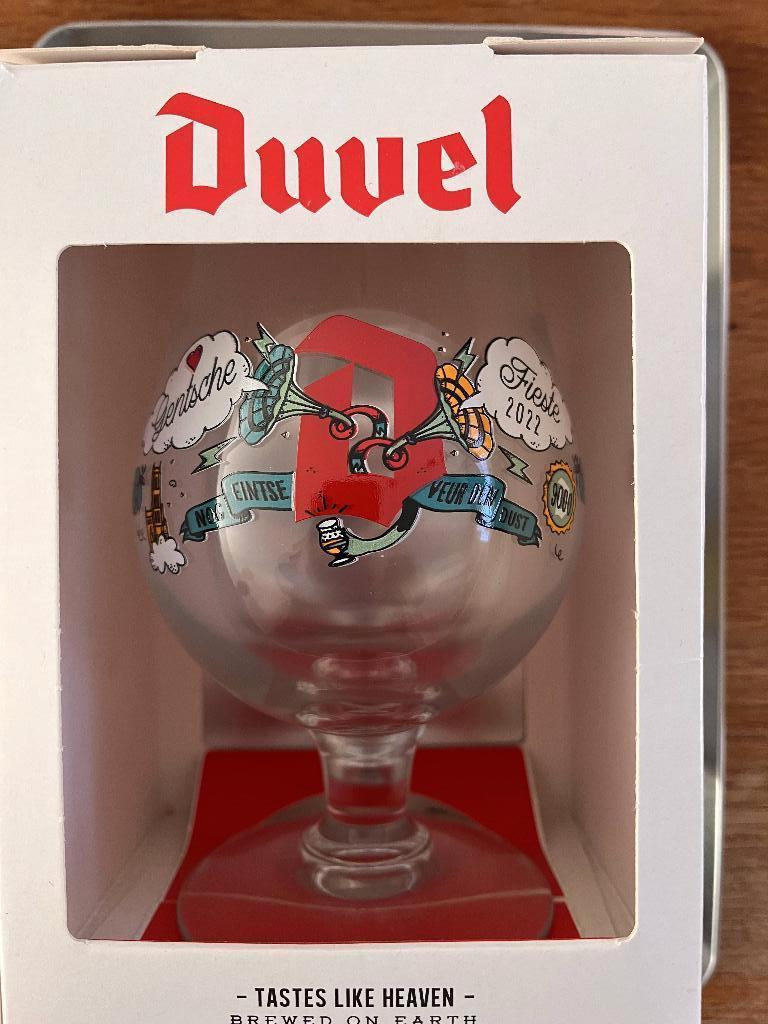 Duvelglas Gentse Feesten 22, Enlèvement ou Envoi, Neuf, Verre ou Verres, Duvel