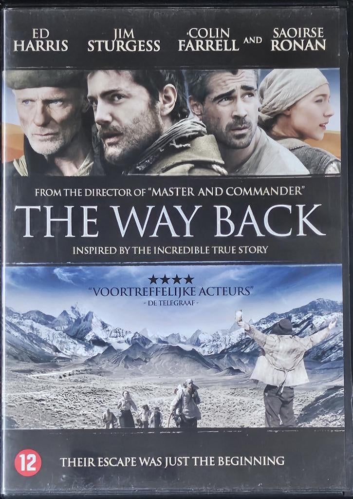 The Way Back (2010), Cd's en Dvd's, Dvd's | Actie, Ophalen of Verzenden, Zo goed als nieuw, Oorlog