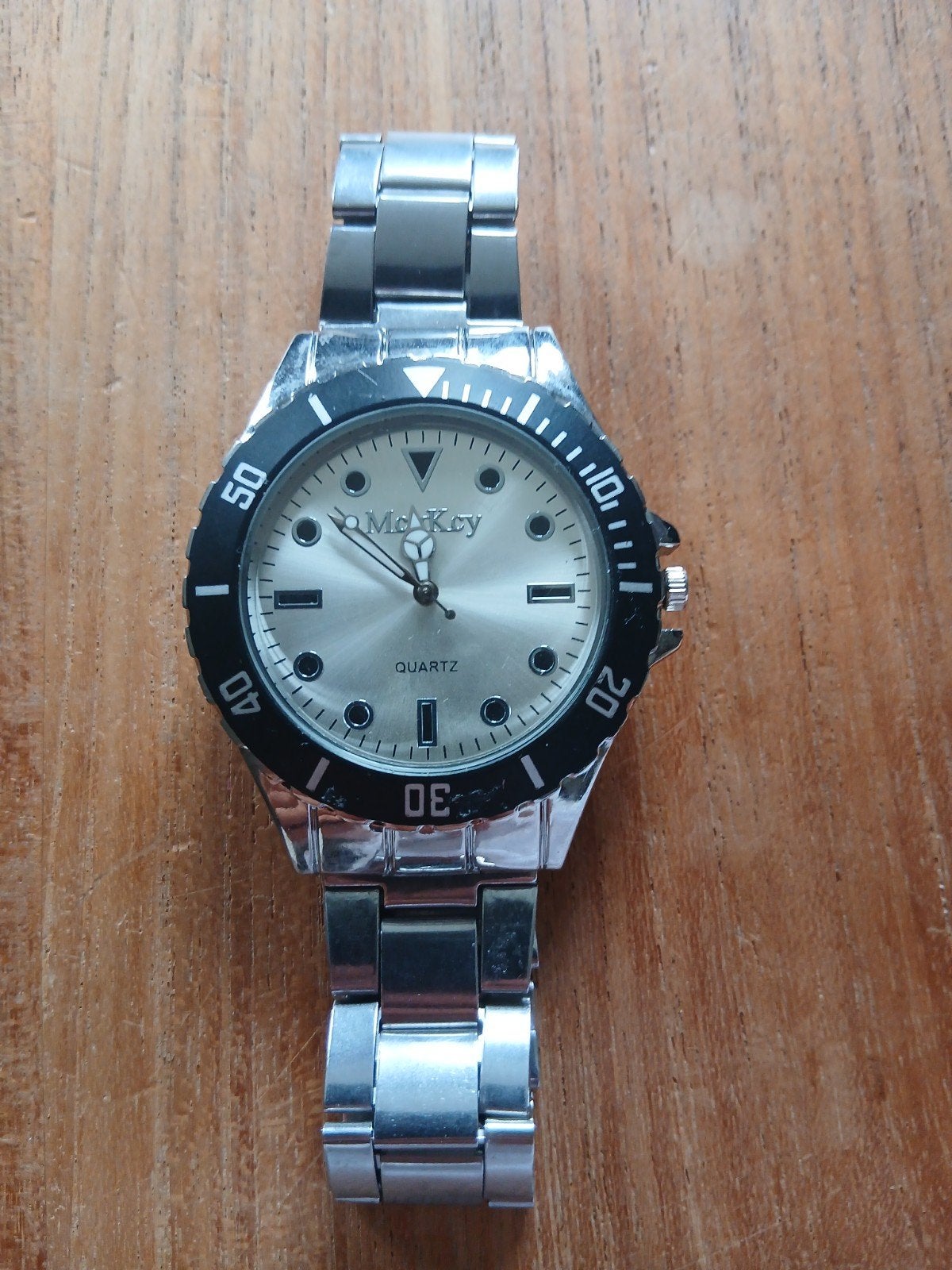 McyKcy Quartz horloge, Handtassen en Accessoires, Horloges | Dames, Overige materialen, Polshorloge, Overige materialen, Zo goed als nieuw