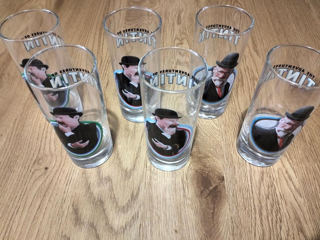 Verres Tintin, Verzamelen, Ophalen, Zo goed als nieuw