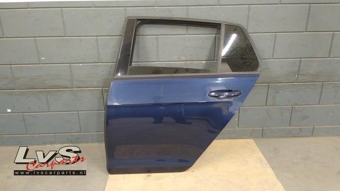 Portière 4portes arrière gauche d'un Volkswagen Golf (LH5X, Volkswagen, -, 3 mois de garantie, Utilisé