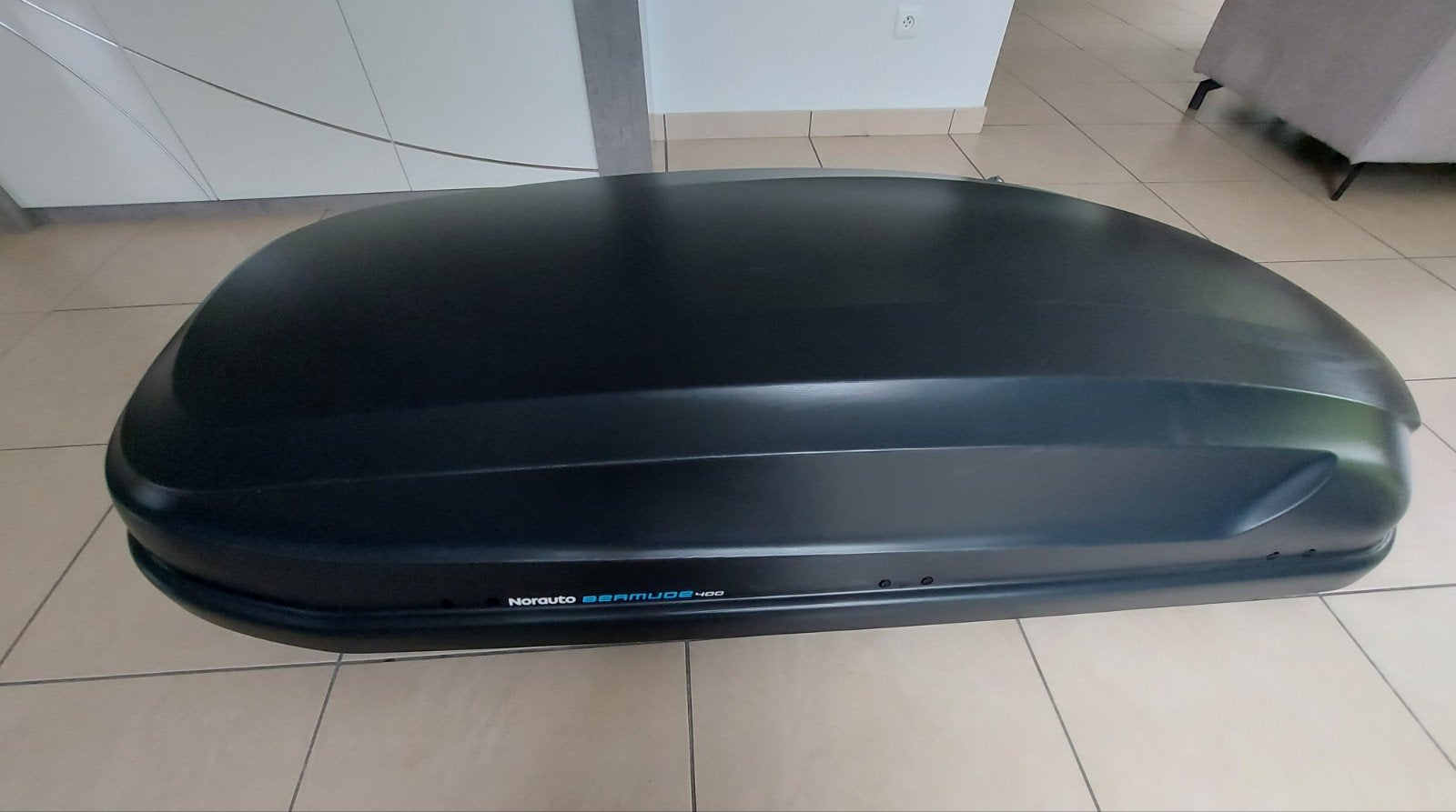 dakkoffer dual side Norauto Bermude 400 black 421L, Ophalen, Zo goed als nieuw