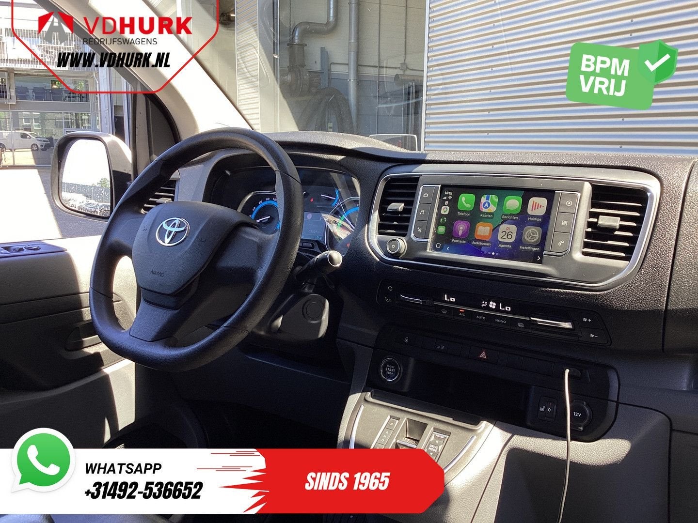 Toyota PROACE Electric Worker L3 75 kWh 345km WLTP 2x Schuif, Achat, Entreprise, Carnet d'entretien, Automatique