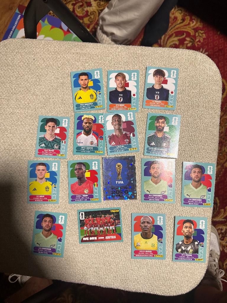 Panini wk stickers 2026 ruil aangeboden, Verzamelen, Ophalen, Nieuw, Sport