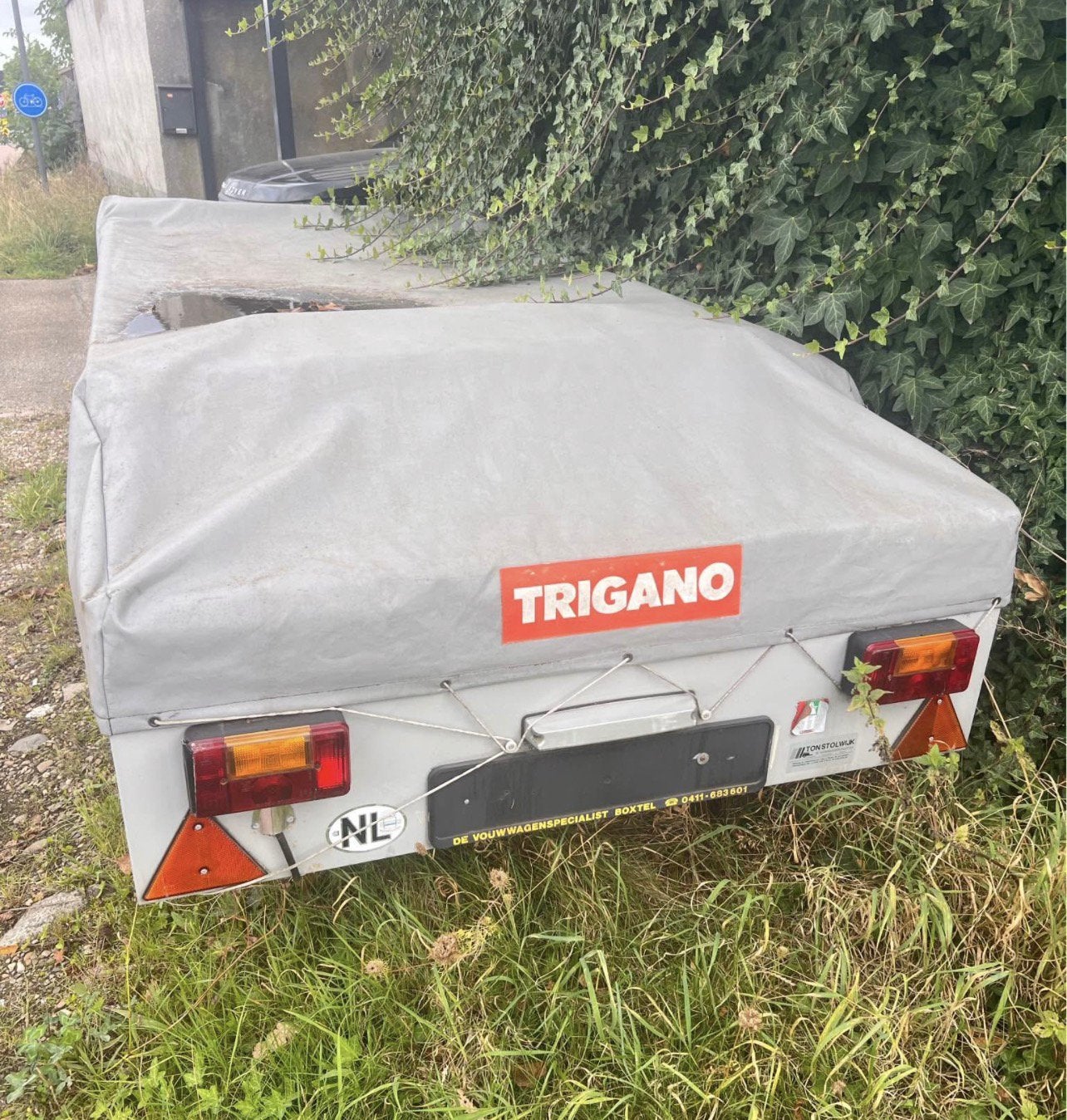 Trigano Vouwwagen, Ophalen, Gebruikt