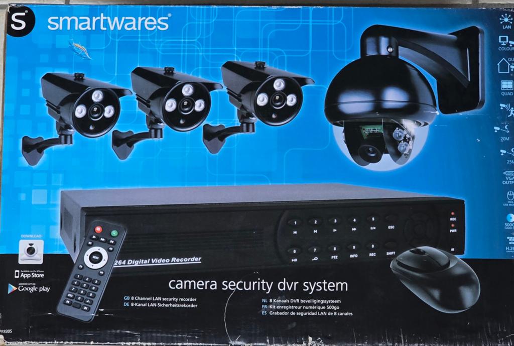 Caméras de surveillance, Ophalen