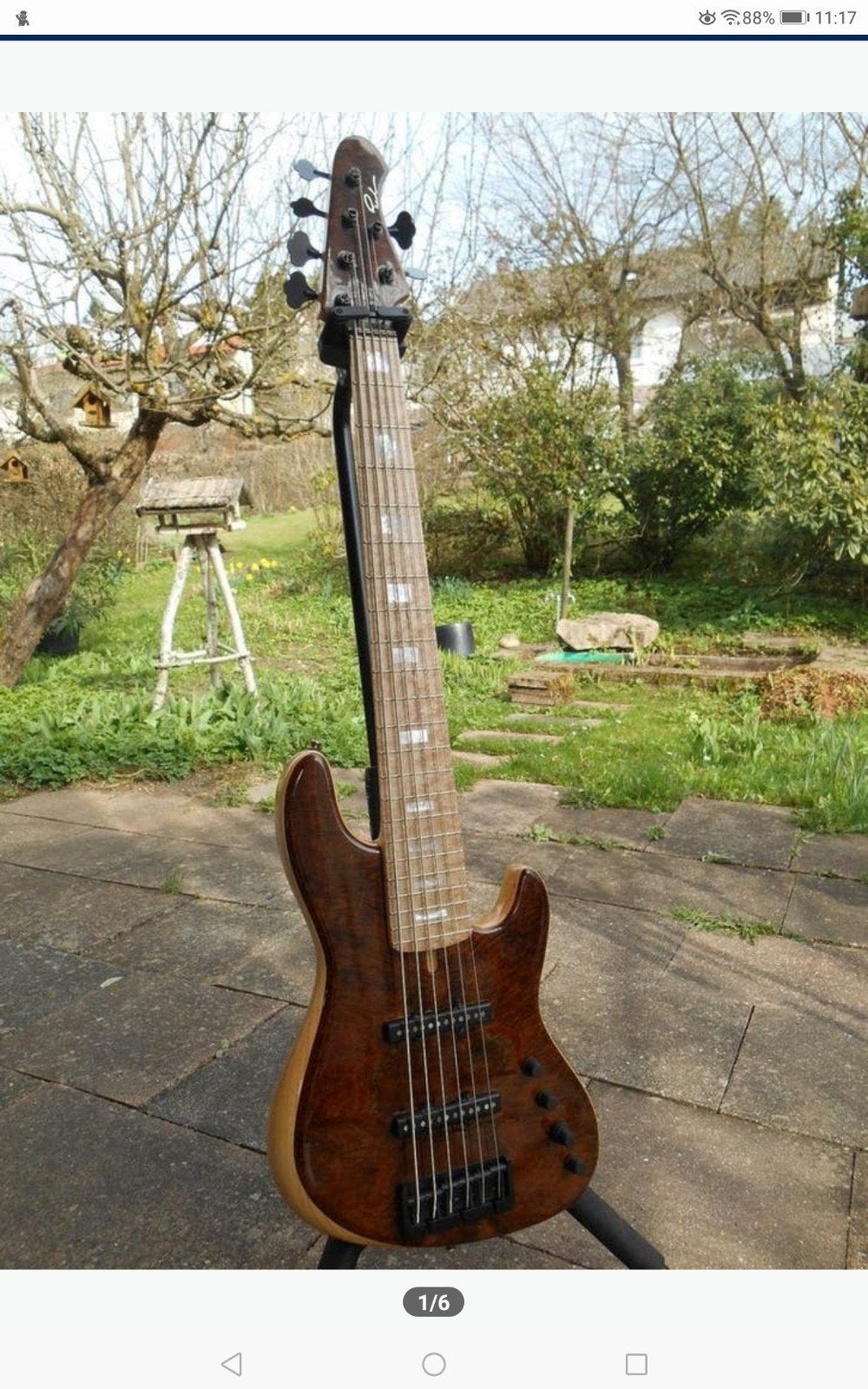 Pavel jazz pro 6 dlx, Muziek en Instrumenten, Snaarinstrumenten | Gitaren | Bas, Ophalen