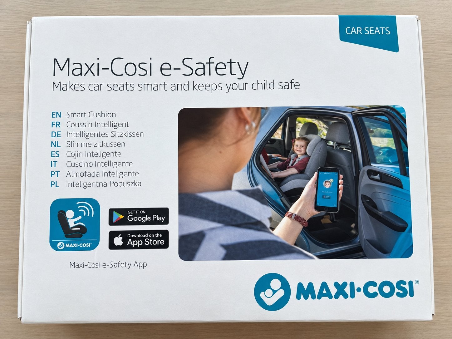 Slimme zitkussen maxi-cosi NIEUW, Kinderen en Baby's, Ophalen of Verzenden, Nieuw, 0 t/m 18 kg, Maxi-Cosi
