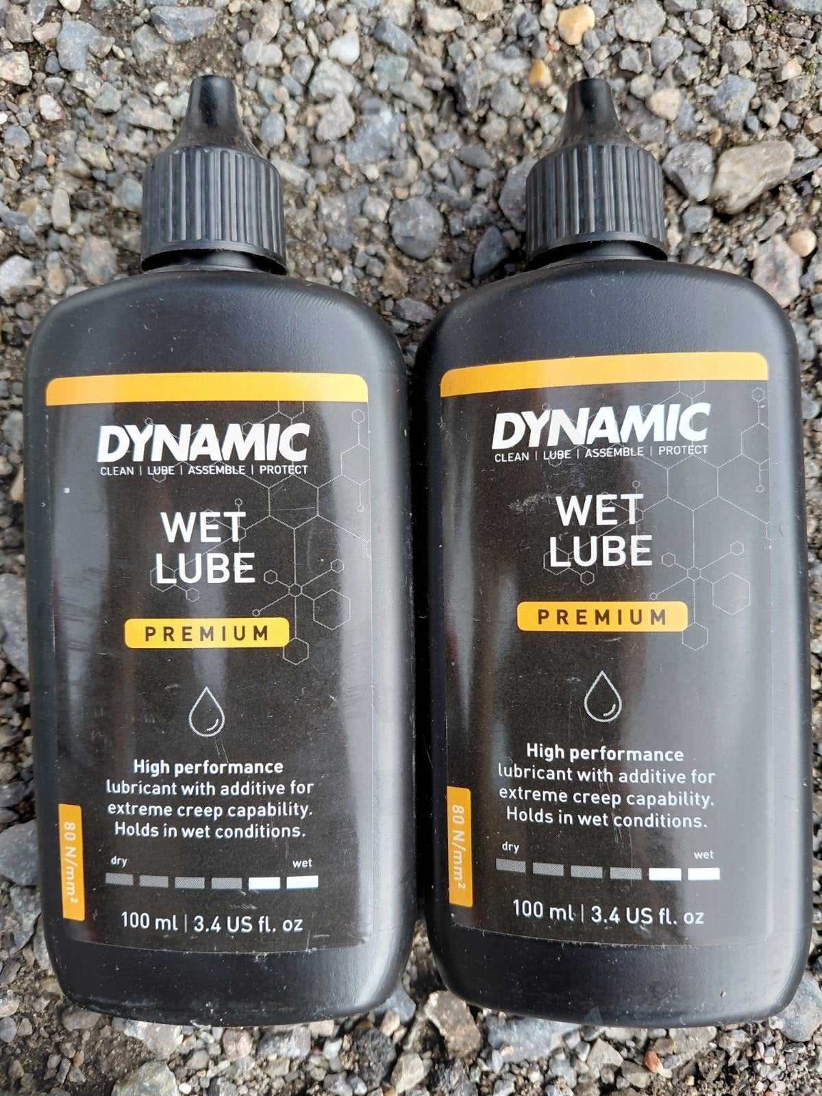 dynamic wet lube kettingsmeer fiets x2, Ophalen of Verzenden